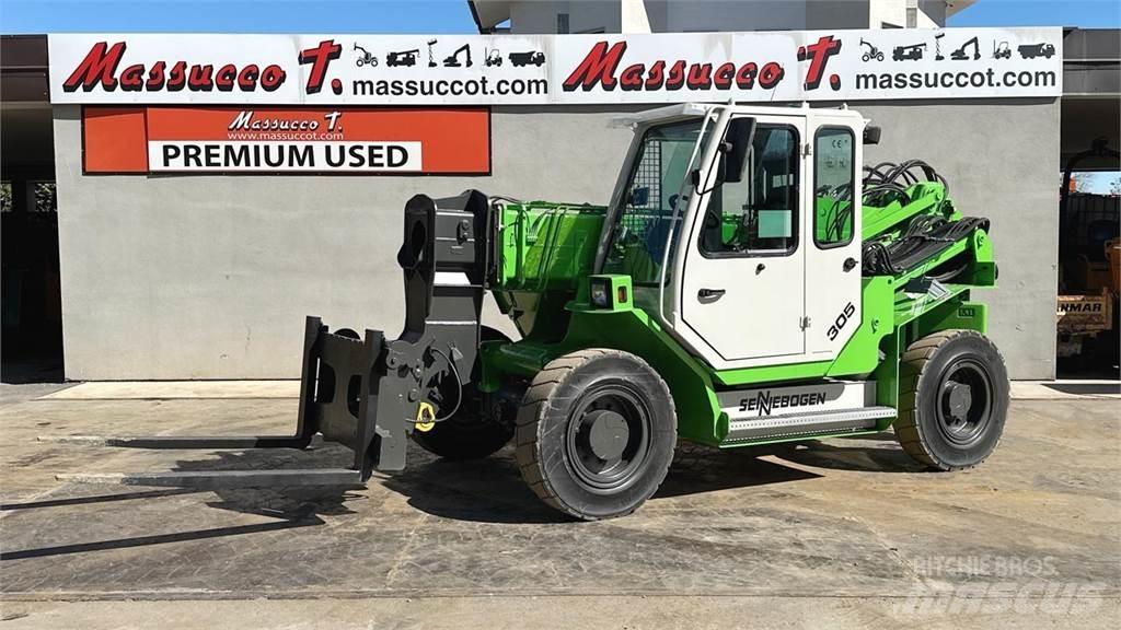 Sennebogen 305 4x4 伸缩臂叉装车|叉装车