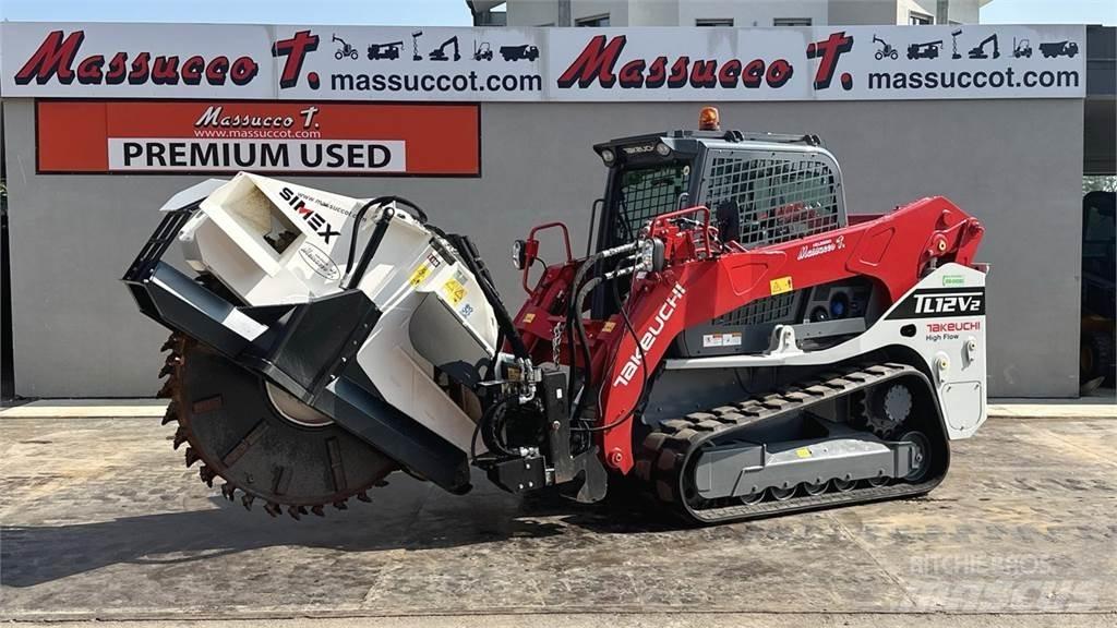 Takeuchi TL12V-2 沥青路面铣刨机|铣刨机