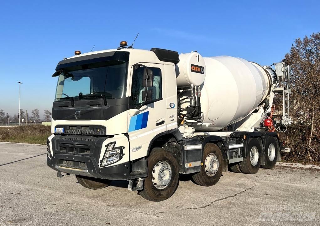 Volvo FMX 13 8x4 混凝土搅拌车