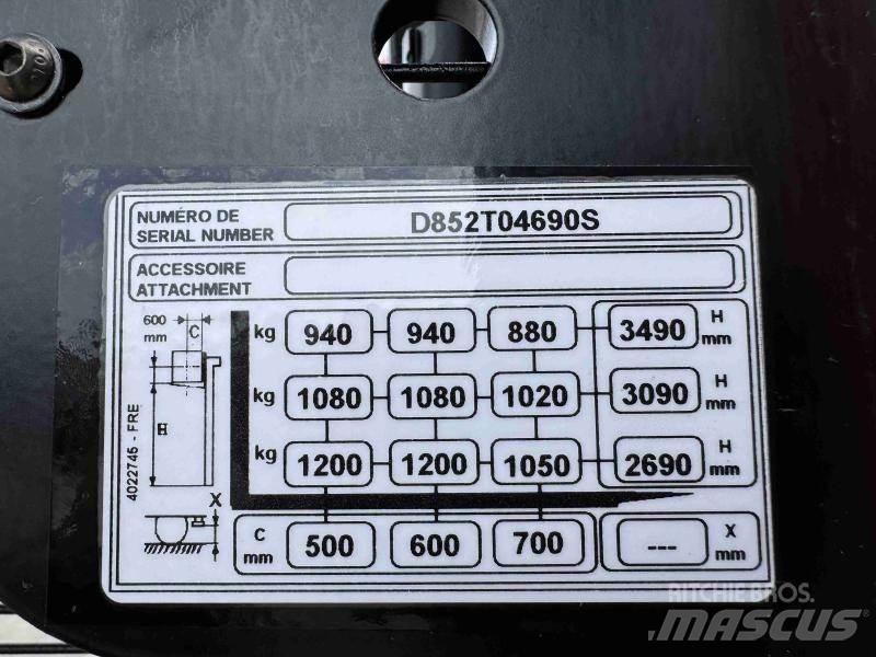 Yale MS12 手推堆垛车