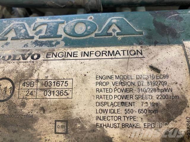 Volvo 8700 发动机
