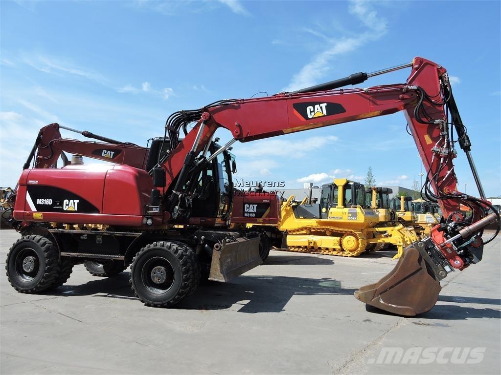 CAT M316D ROTOTILT 轮式挖掘机