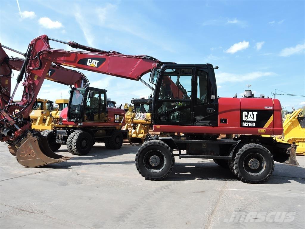 CAT M316D ROTOTILT 轮式挖掘机
