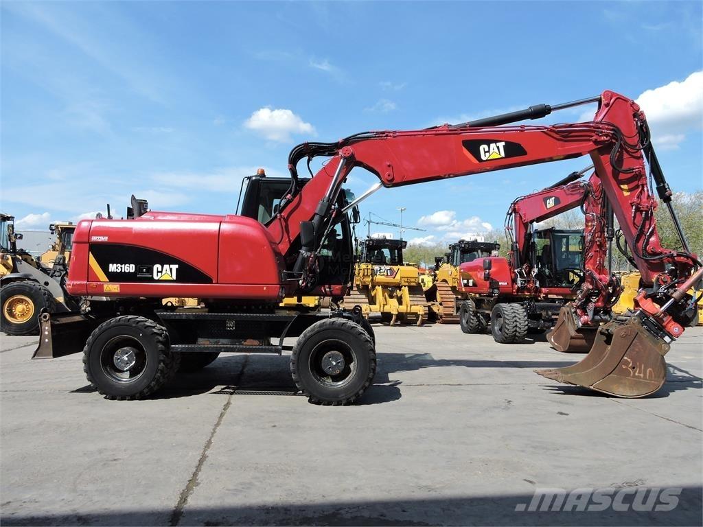 CAT M316D ROTOTILT 轮式挖掘机