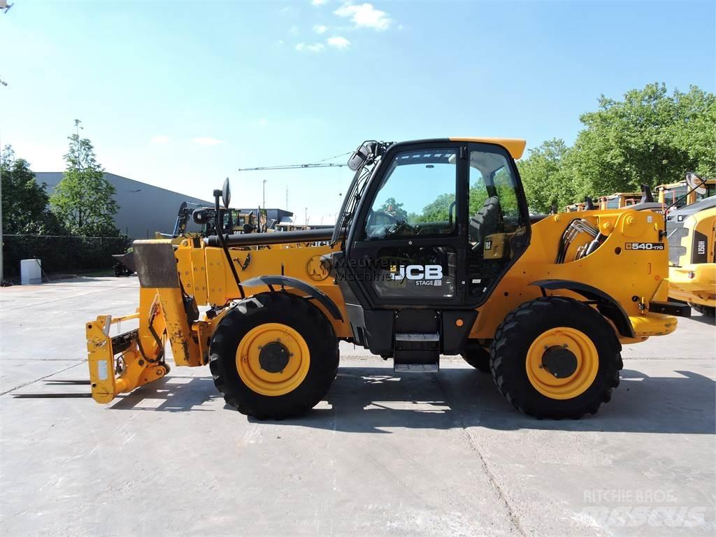 JCB 540-170 伸缩臂叉装车|叉装车