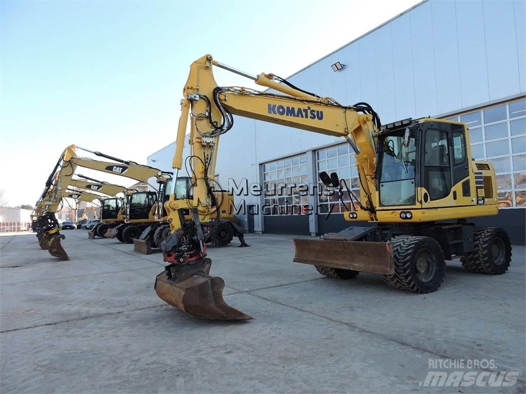 Komatsu PW148 轮式挖掘机