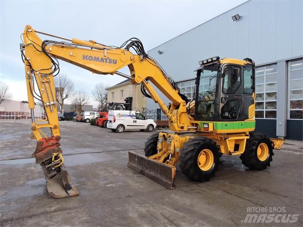 Komatsu PW98 轮式挖掘机