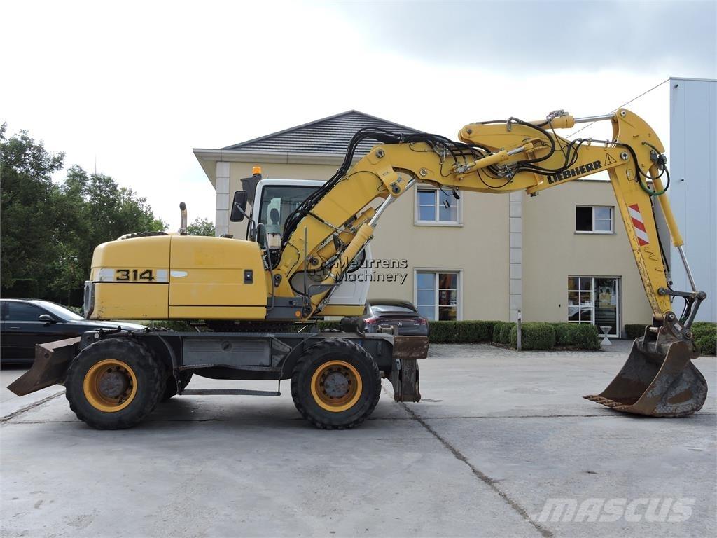 Liebherr A314 轮式挖掘机