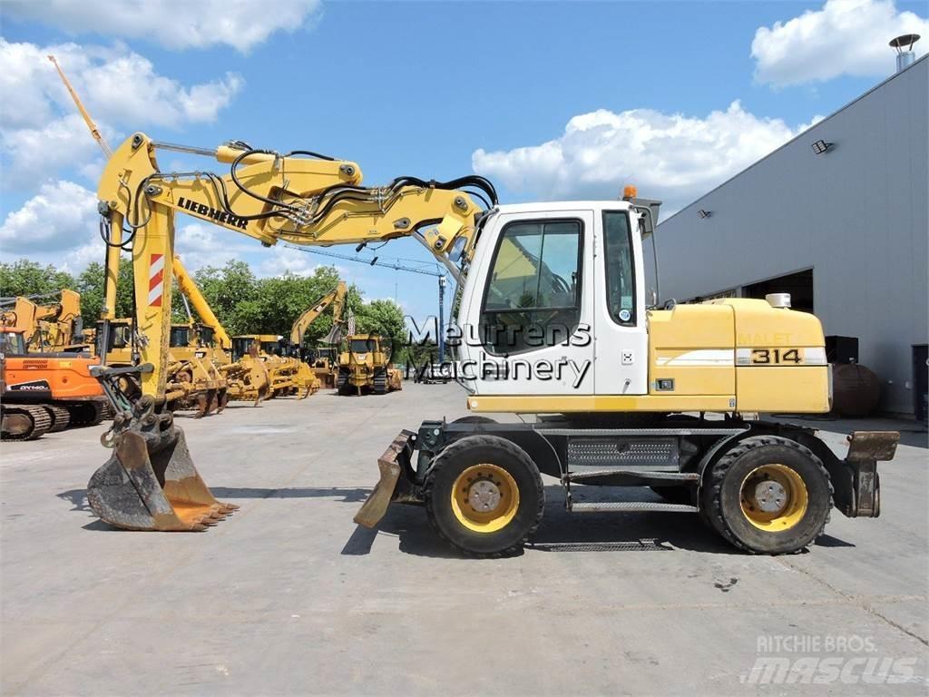 Liebherr A314 轮式挖掘机