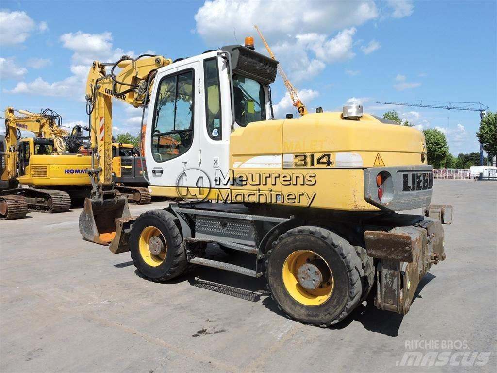 Liebherr A314 轮式挖掘机