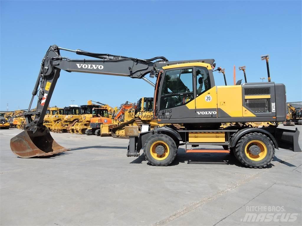 Volvo EW220E GERMAN 轮式挖掘机