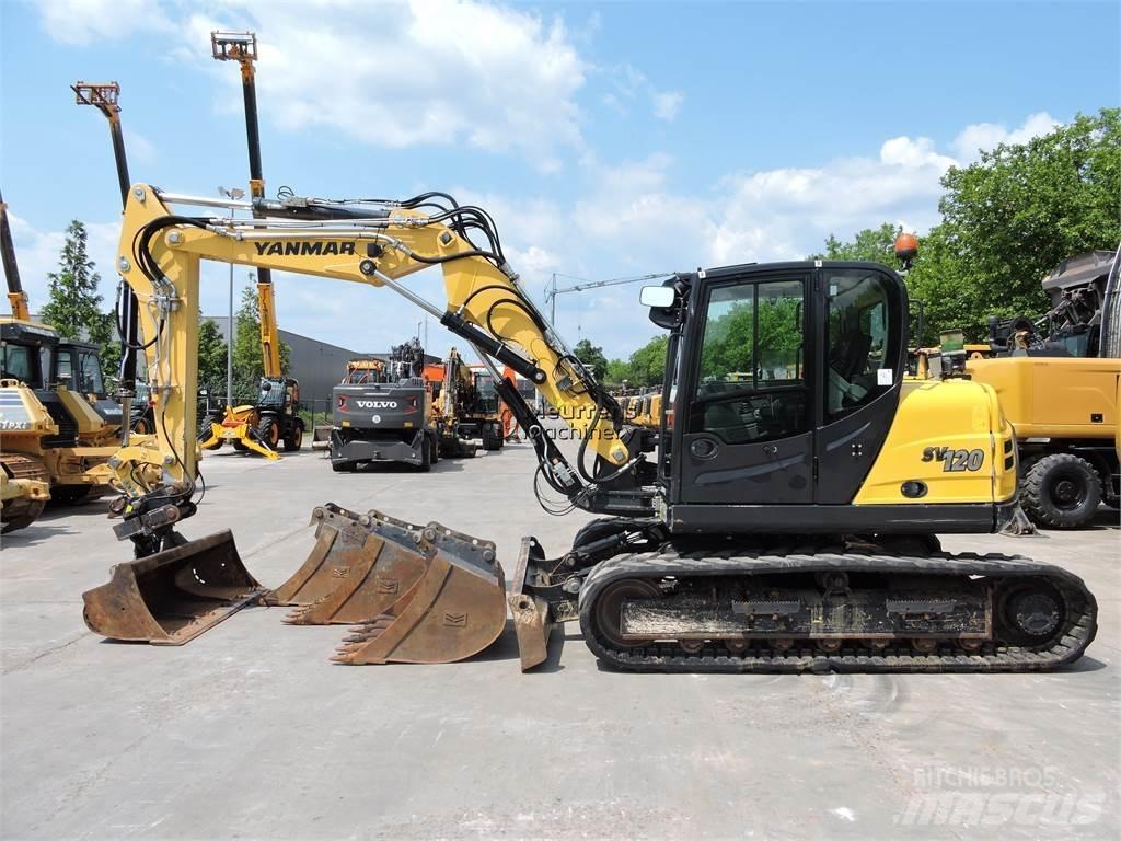 Yanmar SV120 履带挖掘机