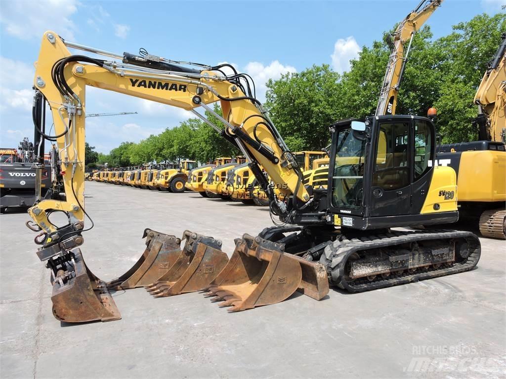 Yanmar SV120 履带挖掘机