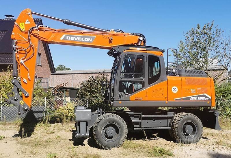Develon DX 190 W-7 轮式挖掘机