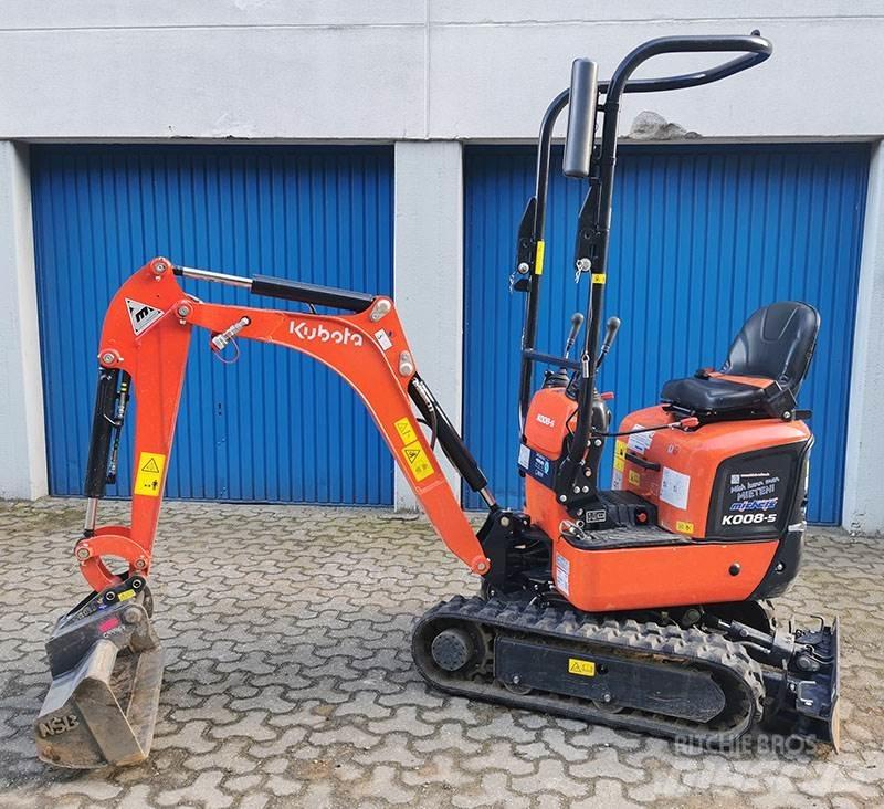 Kubota K 008-5 VHG 小型挖掘机