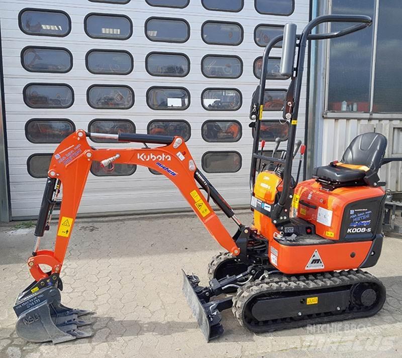 Kubota K 008-5 VHG 小型挖掘机