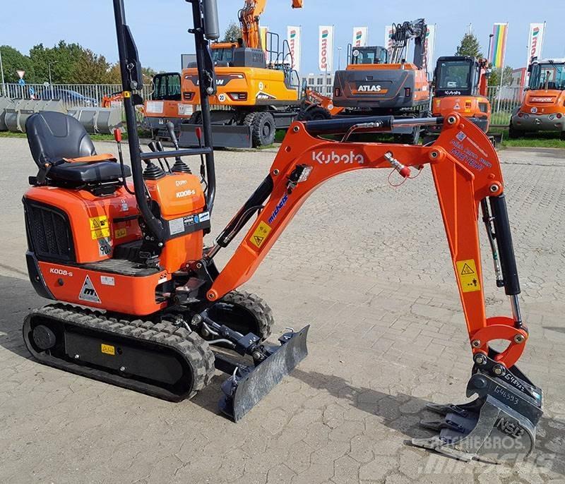 Kubota K 008-5 VHG 小型挖掘机