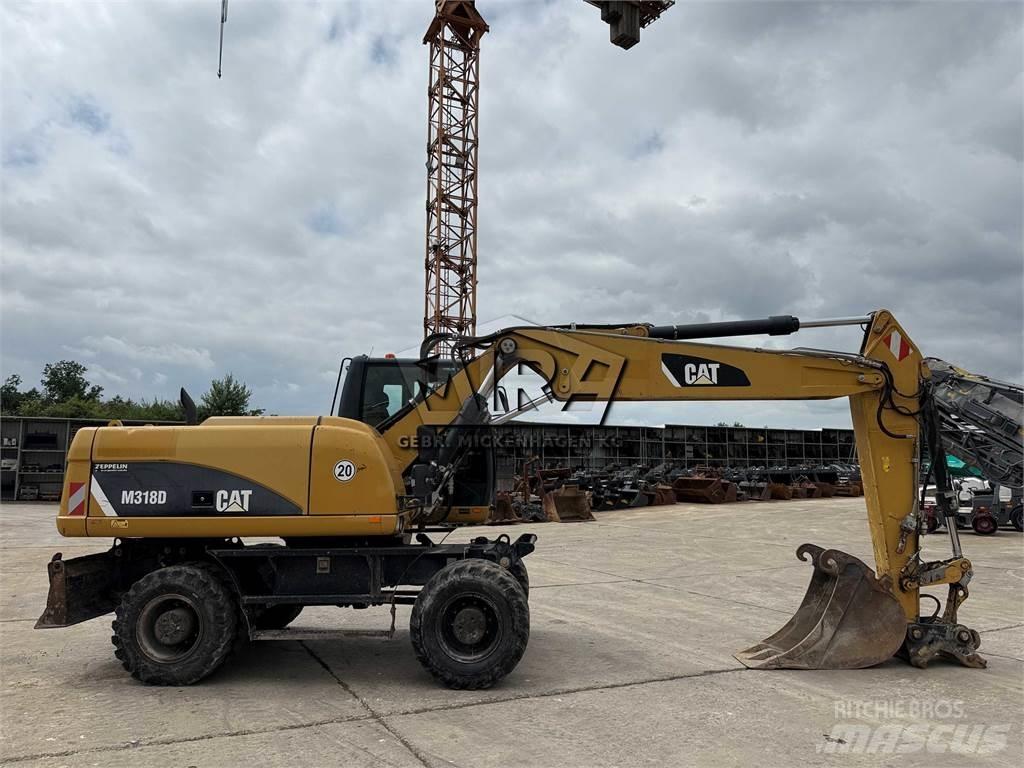CAT M 318 D 轮式挖掘机
