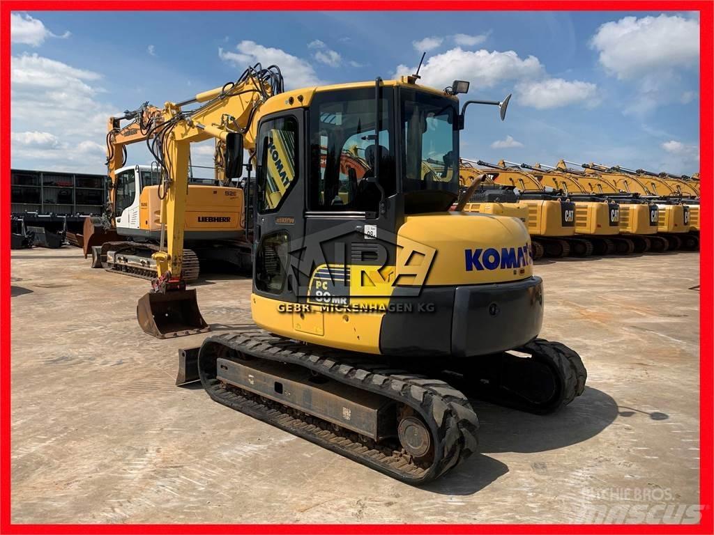 Komatsu PC80 MR-3 小型挖掘机