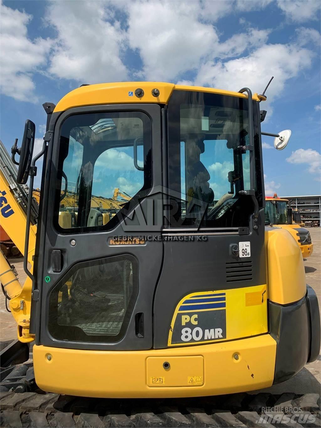 Komatsu PC80 MR-3 小型挖掘机
