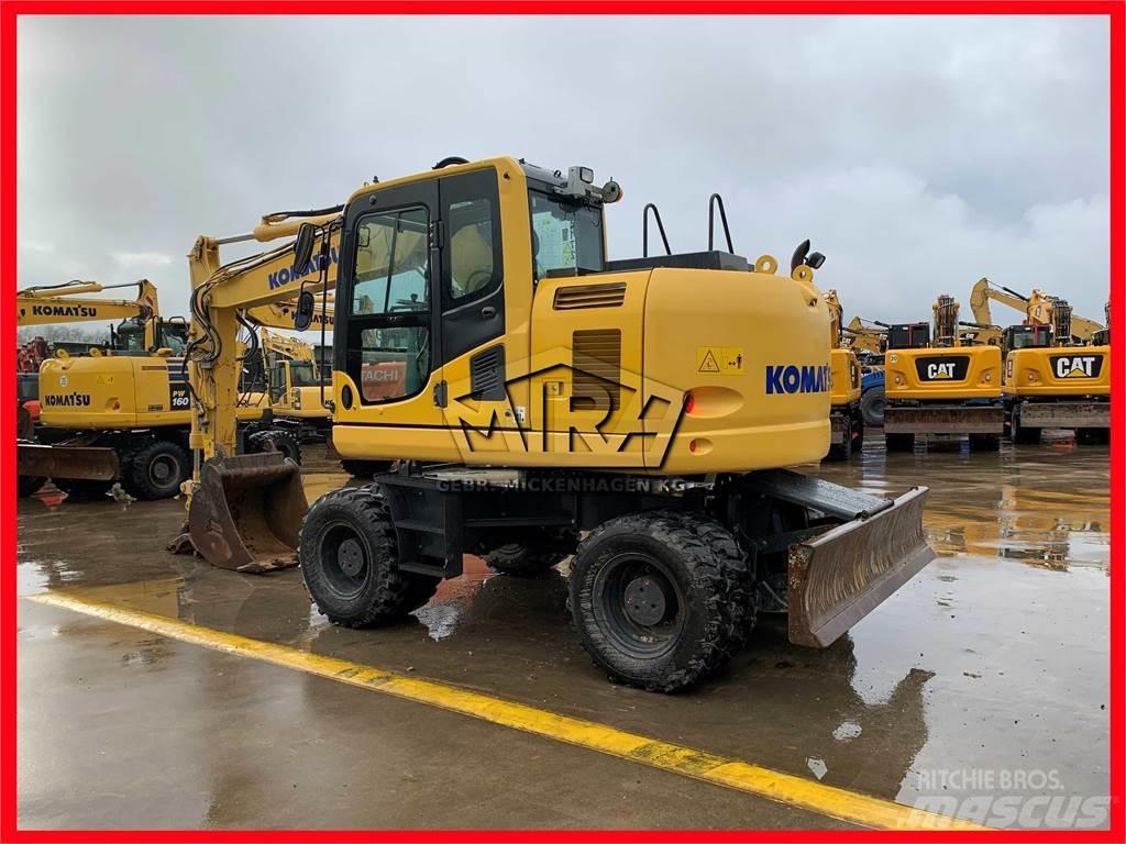 Komatsu PW148-10 轮式挖掘机