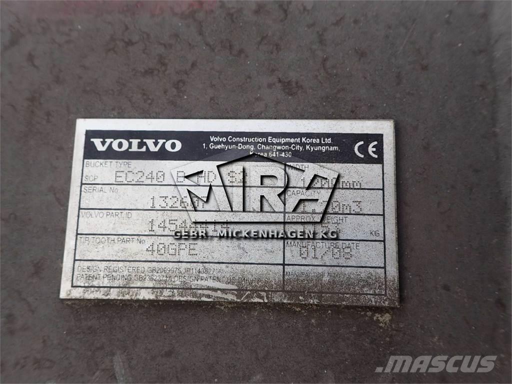Volvo 1200 mm / S2 挖掘机配件
