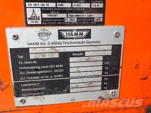 Hamm 3520 HAT 单轮压路机