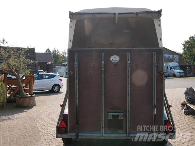  Holz Poly 2 Pferde 动物运输拖车