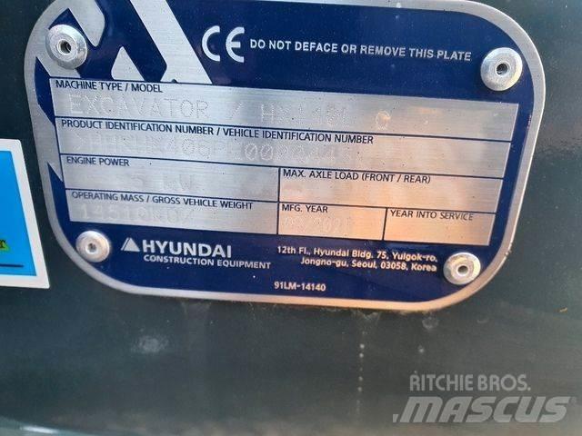 Hyundai HX140LC 履带挖掘机