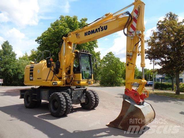 Komatsu PW 160-10 轮式挖掘机