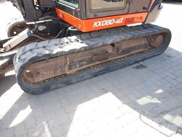 Kubota KX080-4a 小型挖掘机