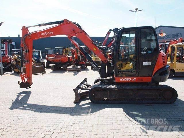 Kubota KX080-4a 小型挖掘机