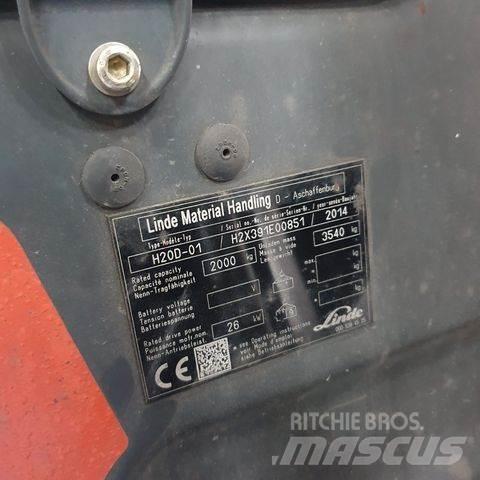 Linde H20D-01 柴油叉车