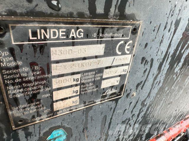 Linde H30D-30 越野叉车|叉装车