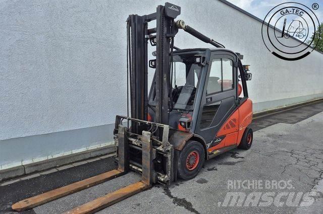 Linde H35T/393-02 天然气叉车
