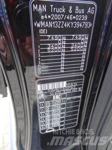 MAN TGL 8.220 BL 篷布货车