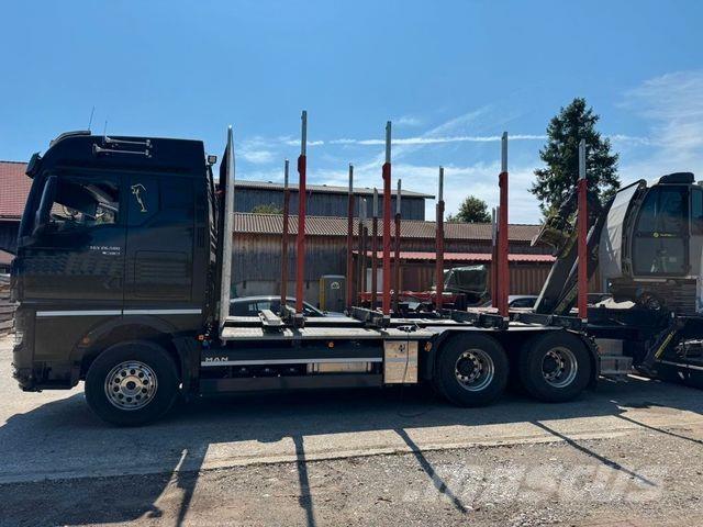 MAN TGX 26.580 木材运输车