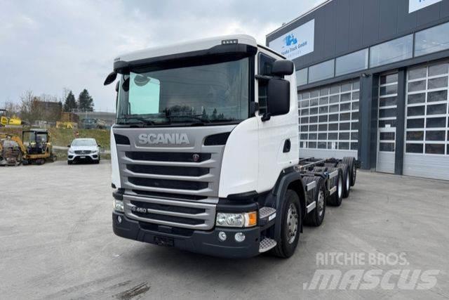 Scania G450 10x4 平板车