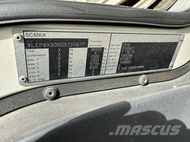 Scania P420 8X2*6 平板车