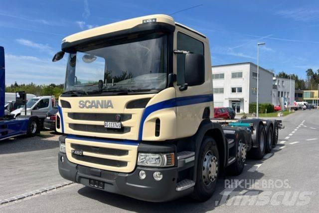 Scania P450 10x4 平板车