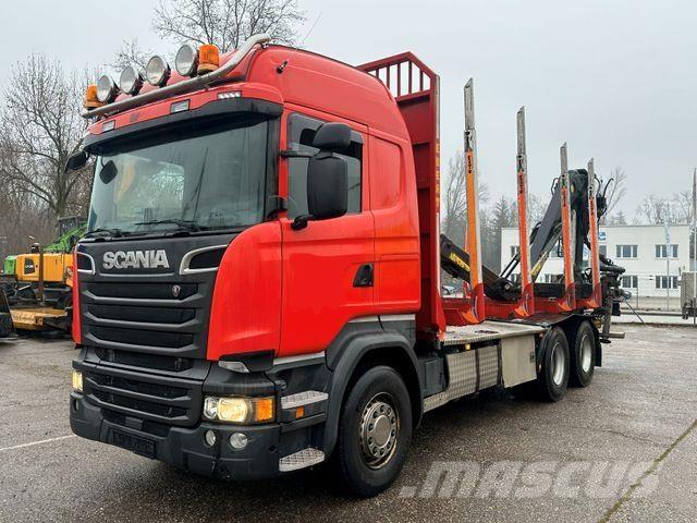 Scania R520 V8 木材运输车