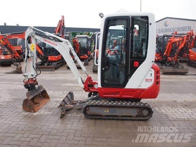 Takeuchi TB 216 小型挖掘机