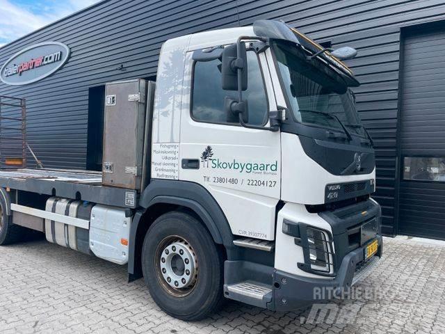 Volvo FMX 420 6x4 平板栏板货车