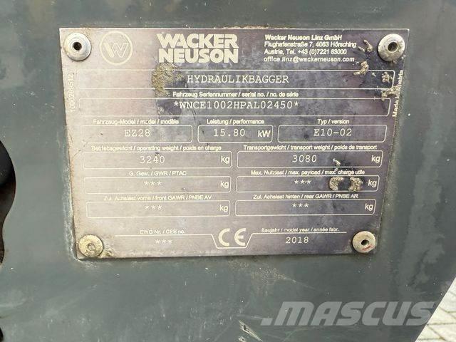 Wacker EZ 28 VDS 小型挖掘机