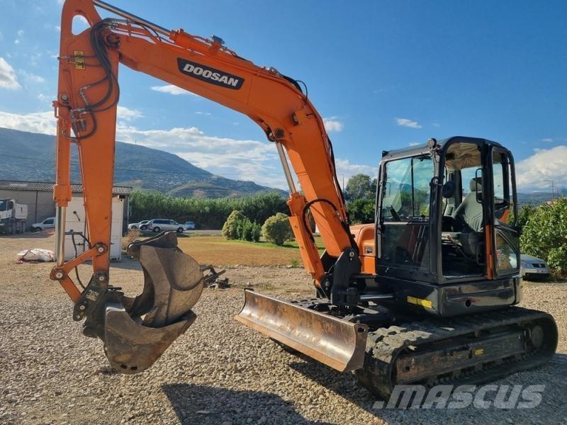 Doosan DX85 小型挖掘机