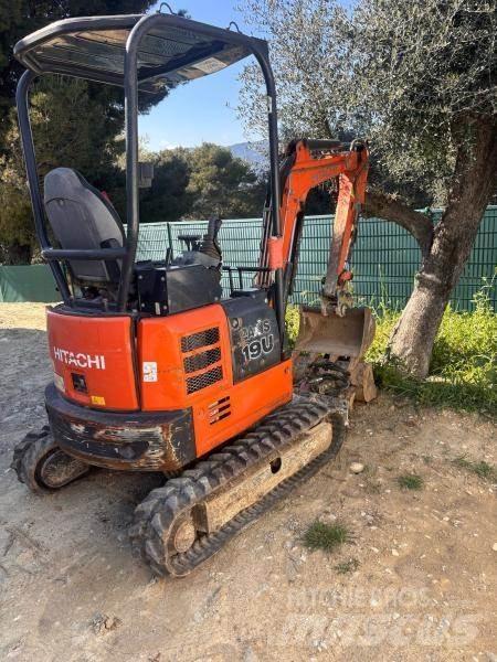 Hitachi zx19 小型挖掘机