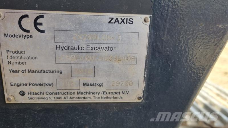 Hitachi ZX280 履带挖掘机