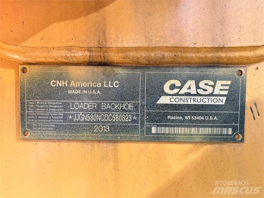 CASE 580N 反铲装载机