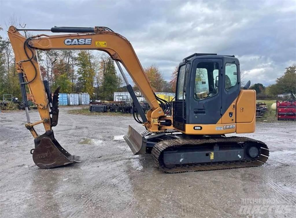 CASE CX80 小型挖掘机