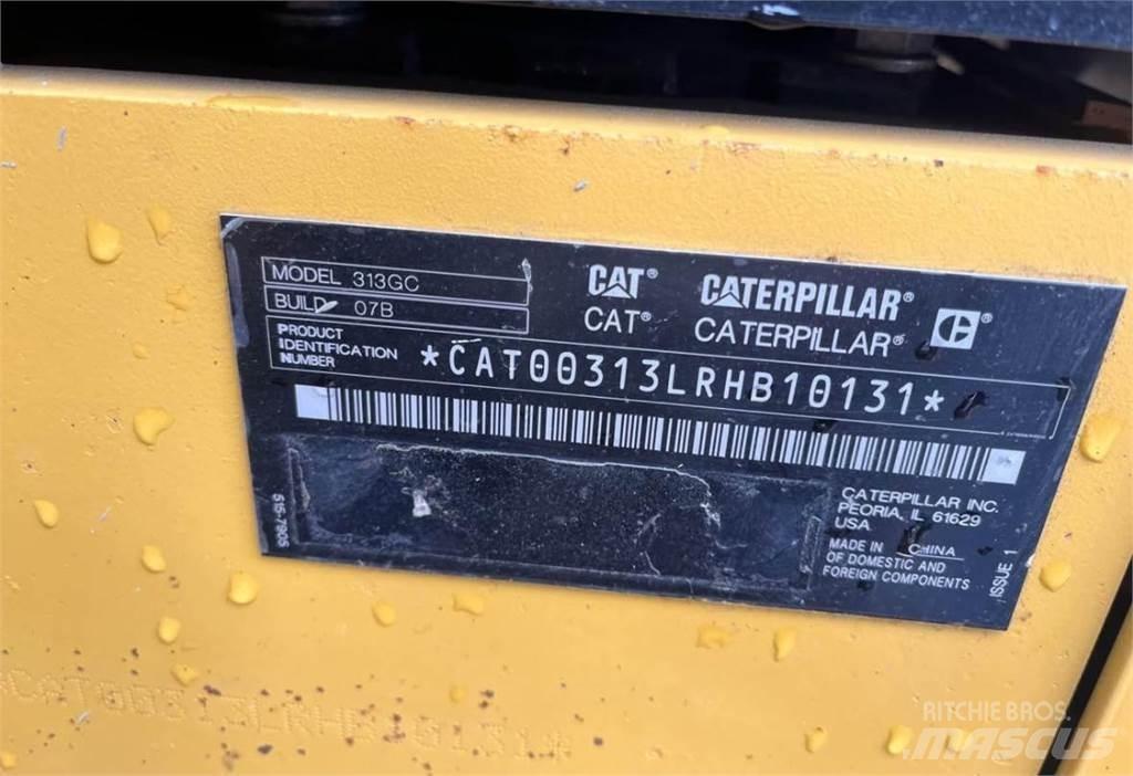 CAT 313 GC 履带挖掘机